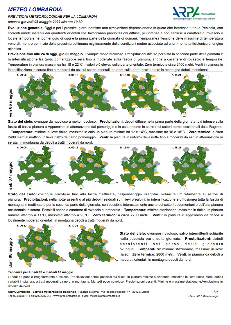 Acquisisci schermata Web 6 5 2022 10421 www.arpalombardia.it