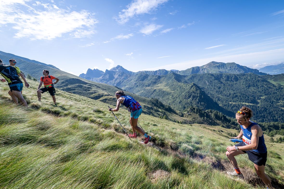 Salita alla bocchetta di Larec PH Marco Gulberti