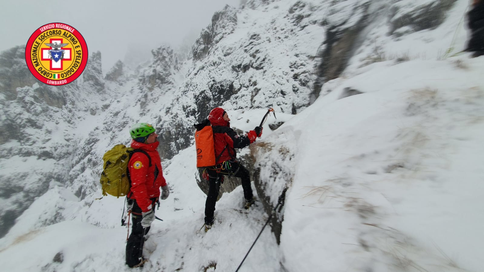 Soccorso Alpino ricerche grignetta neve 0