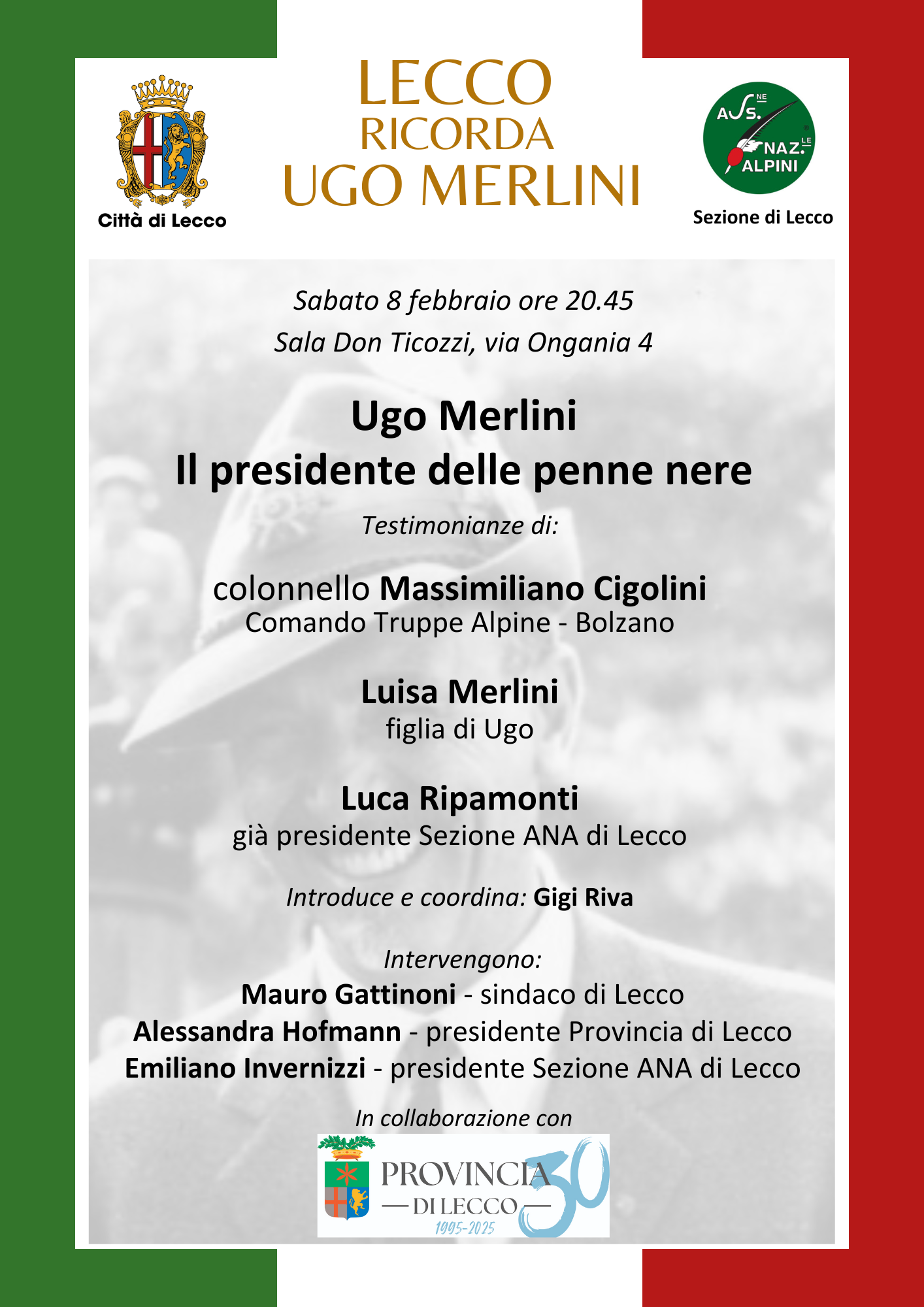 new incontro Ugo Merlini