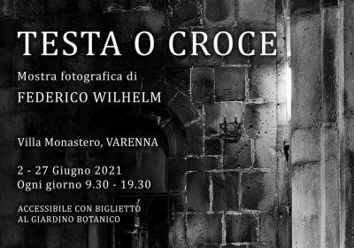 TESTA O CROCE, NUOVA MOSTRA DI FEDERICO WILHELM A VILLA MONASTERO