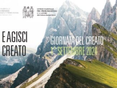 1° SETTEMBRE: E&#039; LA GIORNATA PER LA CUSTODIA DEL CREATO