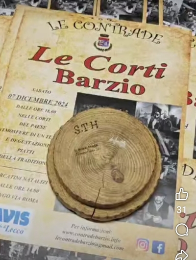 BARZIO: IL 7 DICEMBRE TORNANO &quot;LE CORTI&quot;