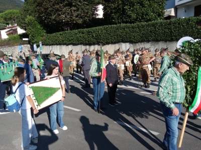 ANCHE DALLA VALSASSINA PER FESTEGGIARE I 100 ANNI DEGLI ALPINI DI CIVATE