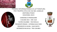 PREMIO INTERNAZIONALE DI LETTERATURA &quot;PER TROPPA VITA CHE HO NEL SANGUE&quot;: PREMIAZIONI IL 3 GIUGNO A PASTURO