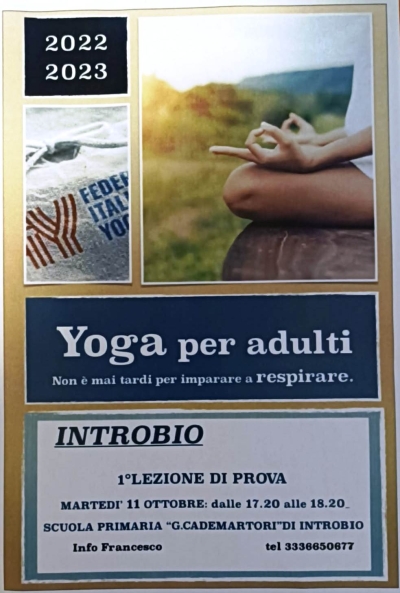 YOGA A INTROBIO? ADESSO SI PUO&#039;