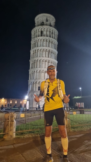 ROBERTO CRIPPA DA LECCO A PISA: UN ALTRA SFIDA VINTA PER L&#039;ULTRAMARATONETA DI OLGINATE