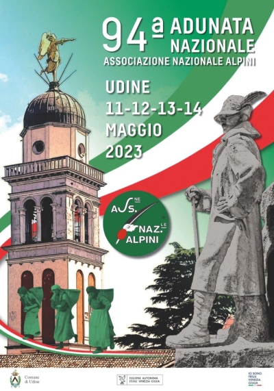 ADUNATA NAZIONALE ALPINI A UDINE: ECCO IL MANIFESTO