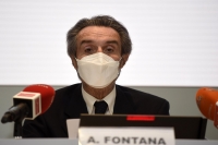 LOMBARDIA DA LUNEDI&#039; IN &quot;GIALLO&quot;: L&#039;ANNUNCIO DI FONTANA (CON AUGURI)