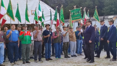 FESTA DELLA PROTEZIONE CIVILE ALPINA: CONSEGNATO AL M° GIUSEPPE SCAIOLI IL PREMIO &quot;ALPINO DELL&#039;ANNO&quot;