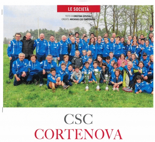 I 50 ANNI DEL CSC CORTENOVA SU &quot;VOGLIA DI ATLETICA&quot;