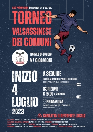 AL VIA DOMANI IL TORNEO DEI COMUNI A PRIMALUNA