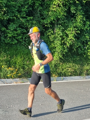 SFIDA DA 270 KM PER L&#039;ULTRAMARATONETA ROBERTO CRIPPA