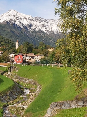 Prima neve sul Legnone