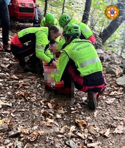 SOCCORSO ALPINO AL LAVORO IERI TRA PASTURO E PRIMALUNA