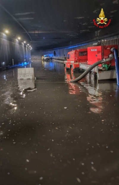 GALLERIA SAN MARTINO: RIAPERTA IN DIREZIONE NORD (A UNA SOLA CORSIA)