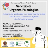 SERVIZIO DI URGENZA PSICOLOGICA A LECCO