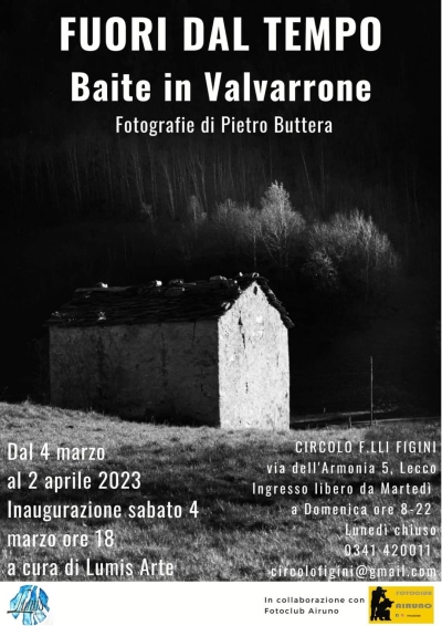 BAITE IN VALVARRONE: LE FOTOGRAFIE DI PIETRO BUTTERA A LECCO