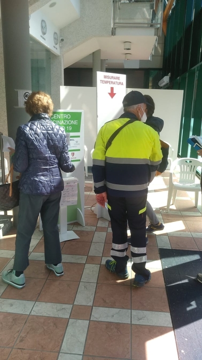 LA PRESIDENTE HOFMANN RINGRAZIA LA PROTEZIONE CIVILE