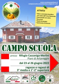 CAMPO SCUOLA DEGLI ALPINI AI PIANI DI ARTAVAGGIO