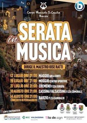 L&#039;ESTATE INTENSA DEL CORPO MUSICALE SANTA CECILIA DI BARZIO