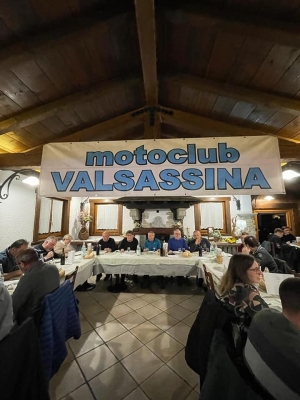 CENA A CRANDOLA PER IL MOTO CLUB VALSASSINA