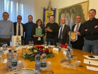 IL MINISTRO SALVINI IN VISITA ALLA PROVINCIA DI LECCO. PRESENTE ANCHE IL PRESIDENTE DELLA COMUNITA&#039; MONTANA CANEPARI