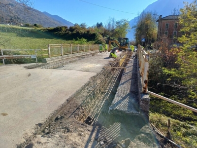 LAVORI IN CORSO SU PONTI A TACENO