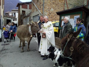 LA BENEDIZIONE DEGLI ANIMALI A CRANDOLA