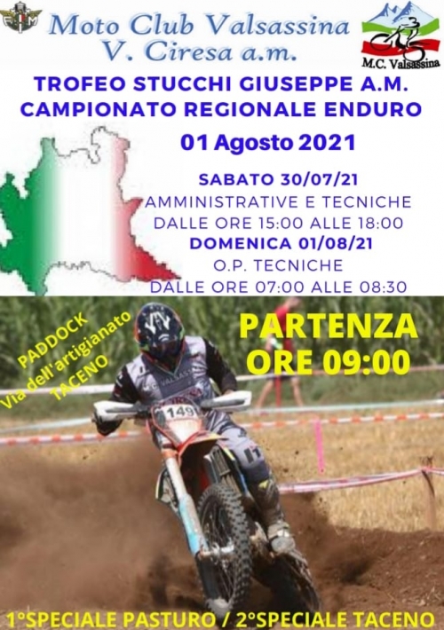 Sabato le prove per il Trofeo Stucchi