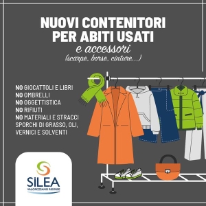 PREMANA: POSIZIONATI NUOVI CASSONETTI &quot;SMART&quot; PER ABITI E INDUMENTI USATI