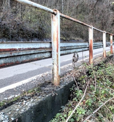 AGGIUDICATI I LAVORI PER IL CONSOLIDAMENTO DEI CIGLI STRADALI SULLA PROVINCIALE TRA TACENO E CASARGO