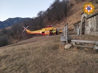 SOCCORSO UN ESCURSIONISTA AL BRIOSCHI