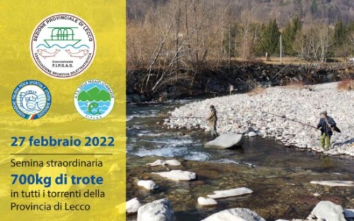 DOMENICA RIAPRE LA PESCA ALLA TROTA