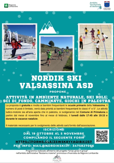 NORDIK SKI PROPONE UNA BELLA INIZIATIVA PER I RAGAZZI DELLE PRIMARIE