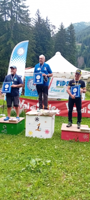 CAMPIONATO ITALIANO TROTA AL TORRENTE: OTTIME PRESTAZIONI PER GALPERTI E DE BERNARDI