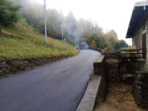 LAVORI IN CORSO SULLA SP 66 DI VENDROGNO