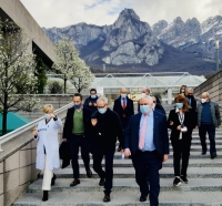 VISITA DI BERTOLASO ALL’OSPEDALE MANZONI DI LECCO