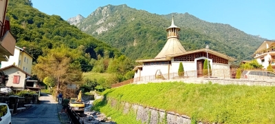 LAVORI IN CORSO NELLA VALLE DEI MULINI A PRATO SAN PIETRO