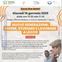 VIVERE, STUDIARE, LAVORARE A LECCO? SE NE PARLERA&#039; IN UN CONVEGNO GIOVEDI&#039; PROSSIMO