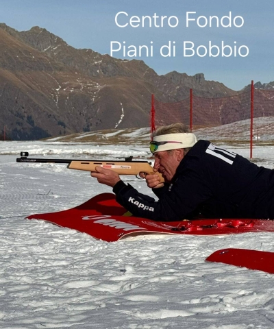 E UN BEL GIORNO IL NATALINO PORTO' IL BIATHLON AI PIANI DI BOBBIO