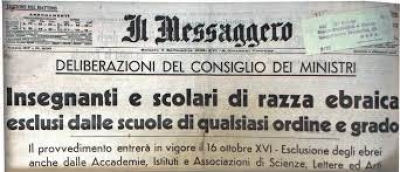 IL NOME INFAME: LE LEGGI RAZZIALI ANTIEBRAICHE