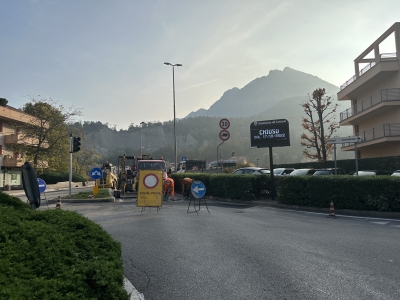 CAMBIA LA VIABILITA&#039; SUL PONTE VECCHIO DI LECCO