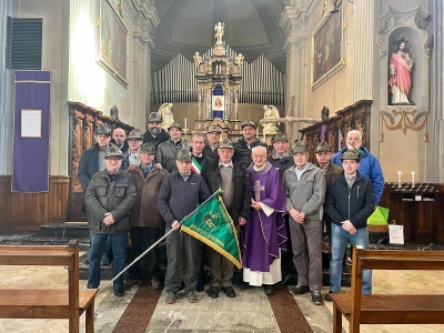 CONVIVIALE POST-ASSEMBLEA DEGLI ALPINI DI CORTENOVA