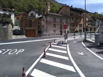 CORTABBIO: FINITI I LAVORI PER IL PONTE SULLA VALLE DELLA FUS