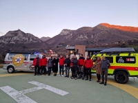 LE OFFICINE MELESI REGALANO UN PULMINO AL SOCCORSO ALPINO