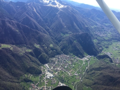 LA VALSASSINA VISTA DALL&#039;ALTO