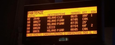 I PENDOLARI DEI TRENI NON NE POSSONO PIU&#039; E LANCIANO UNA PETIZIONE PER LE DIMISSIONI DELL&#039;ASSESSORE REGIONALE