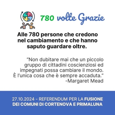 MANCATA FUSIONE: MAURO ARTUSI SCRIVE AI SUOI CONCITTADINI DI PRIMALUNA