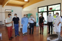 Chiusura dell`Hub vaccinale di Barzio